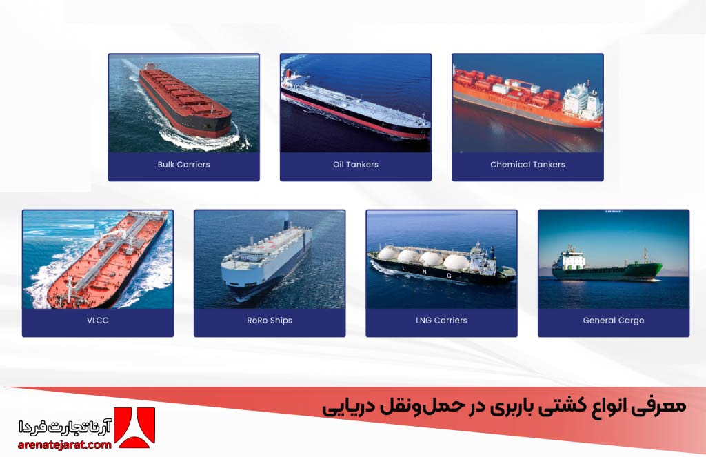 معرفی انواع کشتی باربری در حمل‌ونقل دریایی